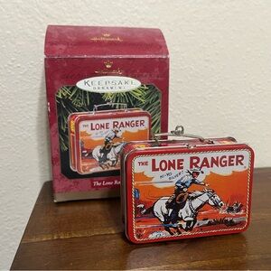 Hallmark Lone Ranger Lunch Pail Ornament